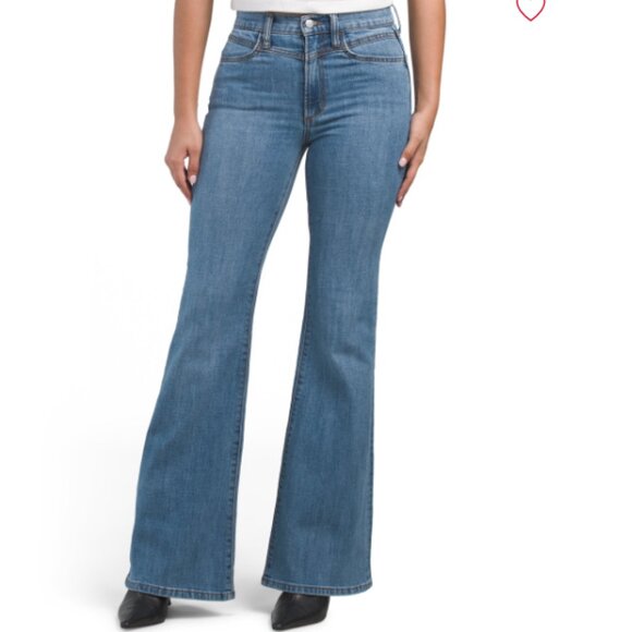 NEW JOE'S womens High Rise Flare Jeans anita  252 - Picture 3 of 8